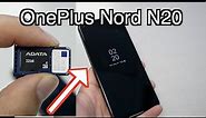 OnePlus Nord N20 How to insert the SIM/SD card so easy for metro by t-mobile