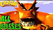 Crash Bandicoot GBA Trilogy - All Bosses (No Damage)