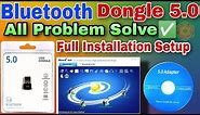 Bluetooth, usb dongle v5 0 | Review and full Installation Setup | Bluetooth 5.0 driver | bluesoleil