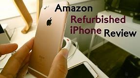 ★★★★★ Review: Refurbished iPhone 6s Amazon - Unlocked, 64gb version unboxing