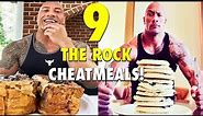 9 Dwayne "The Rock" Johnson EPIC CHEAT MEALS on Sunday!