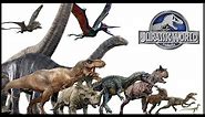 FASTEST DINOSAURS | Jurassic WORLD & PARK | Dinosaur comparison