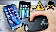 Tasing an iPhone X With an iPhone 8 Taser Case