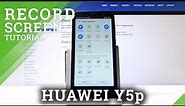 How to Record Screen in HUAWEI Y5p – Screen Recorder Function