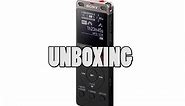 Sony Recorder ICD-UX560 Unboxing