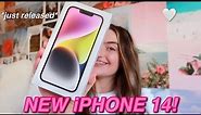 iPHONE 14 UNBOXING & SET UP!! *starlight*