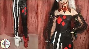 DIY: Harley Quinn / Clown Costume - Halloween PART 1 | 4Anastasia