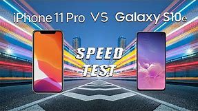 iPhone 11 Pro vs Samsung Galaxy S10e: SPEED TEST