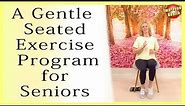 25 minute Gentle Seated Exercise Program for Seniors (limited mobility, recovery, dementia)