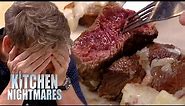 a steak pun is a rare medium well done | Kitchen Nightmares