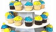 As Seen on Shark Tank Cupcake Stand - Dessert Stand, Tier Stand, Cupcake Stand-Hold Up to 100 Cupcakes-Catering Supplies for Buffet Display-Treat Stands for Dessert Table, Wedding Cake & Cupcake Stand