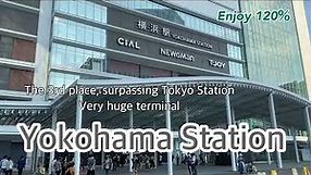 【Yokohama Station】A gigantic terminal with 6 companies.
