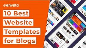10 Best Website Templates for Blogs [2021]