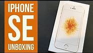 iPhone SE Unboxing (64GB, Gold)