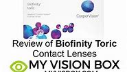 Review of Biofinity Toric Contact Lenses