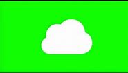 Cloud Web Icon | Web Icons Green Screen Pack