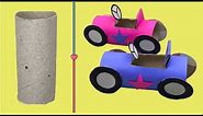 Easy Toilet paper roll cars
