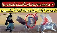 Flying Horse of Hazrat Suleman A.S | Pegasus Horse | Unicorn |Prophet Stories| Awais Ch Official