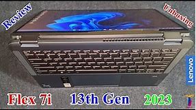 Lenovo Flex 7i 14IRU8 Core 7 13th Gen Review | 2 in 1 Laptop | Intel EVO Core i7 512GB 16GB RAM