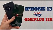 iPhone 13 vs Oneplus 11R | Screen, Camera, 100W charging, specs detailed comparison
