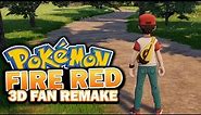 Pokémon Origin Fire Red 3D REMAKE! - (UPCOMING 3D FAN GAME!)
