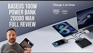 My New Favorite Power Bank: Baseus Blade HD Laptop Power Bank 100W 20000mAh Full Review