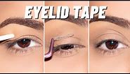 How & Why to use Lid Tape if you have HOODED Eyes