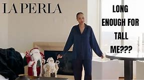 First Impression | La Perla Classic Silk Pyjama Set | Long Enough For Me | 5'10