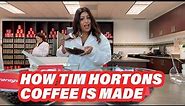 Tim Hortons' Signature Coffee: How It's Made