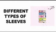 Different types of Sleeves - Everything you need to know about sleeves packaging