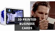 9 Best 3D Printed Business Cards (and Custom Holders) - 3DSourced