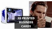 9 Best 3D Printed Business Cards (and Custom Holders) - 3DSourced
