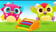 Baby learning videos & baby cartoon full episodes - Hop Hop the owl & funny cartoons for kids.