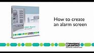 Visu+ Express: How to create an alarm screen - Phoenix Contact