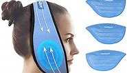 Wisdom Teeth Ice Pack Head Wrap After Surgery, Face Ice Pack for TMJ, 4 Reusable Hot & Cold Therapy Gel Packs for Oral Surgery, Jaw Pain, Wisdom Teeth Removal
