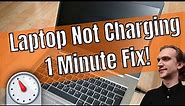 How to Fix Laptop Not Charging Battery Via USB-C (Super Fast Version)