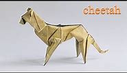 Origami Cheetah 2.0, step by step tutorial