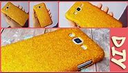 DIY Glitter Mobile Case (Cover)without modpodge/easy step ❤👍 & Easy To Make!