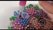 Paint with Diamonds, DIY How to Diamond Paint for Beginners, Easy time saver Keychain, with Tips