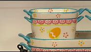 Temp-tations Old World or Floral Lace Bakeware Set on QVC