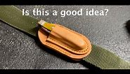 Leather Sheath for a Case Folding Pocket Knife