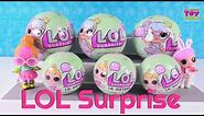 LOL Surprise Dolls Series 2 Tots & Lil Sisters Toy Review Opening | PSToyReviews