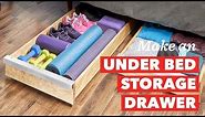 How to Build an Under Bed Storage Drawer
