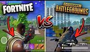 Fortnite Mobile vs. PUBG Mobile! (Which Game is Better)