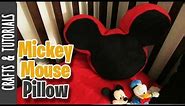 Mickey Mouse Pillow (Room Deco Tutorial)