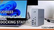 TobenONE UDS033 DisplayLink Docking Station: The Ultimate Triple Monitor Setup for 2024