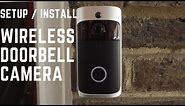 How to Setup / Install Wireless Door Bell Camera, Security Door Bell (XSHCam app) Installation