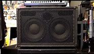 A Look at the Gallien Krueger Backline 600 Bass Head and Peavey 4x10 & 2x10 VTX Cabs