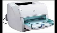 Review HP LaserJet 1000 Printer by Picture