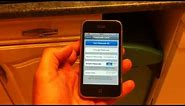 iPhone 3G Home button not working? Use this quick fix :-)